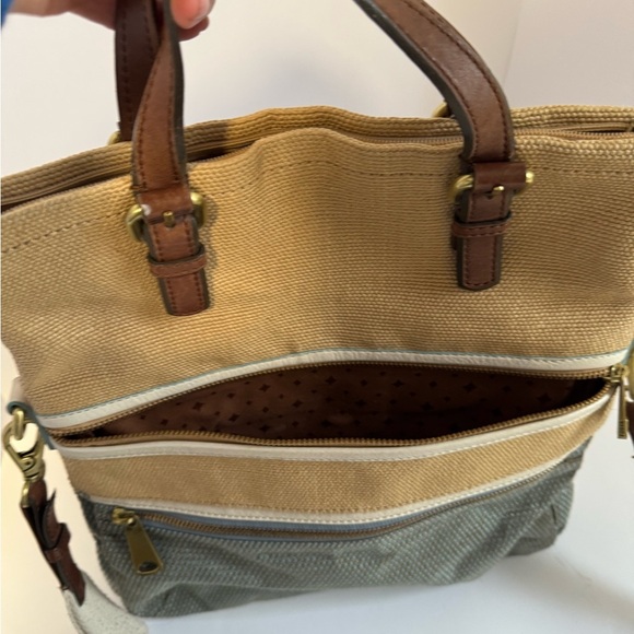 Fossil Womens Explorer Fold Over Bag - Picture 5 of 13